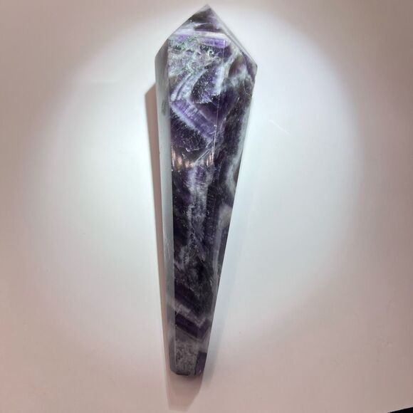 Dream Amethyst Crystal Meditation Scepter Wand - Picture 6 of 13